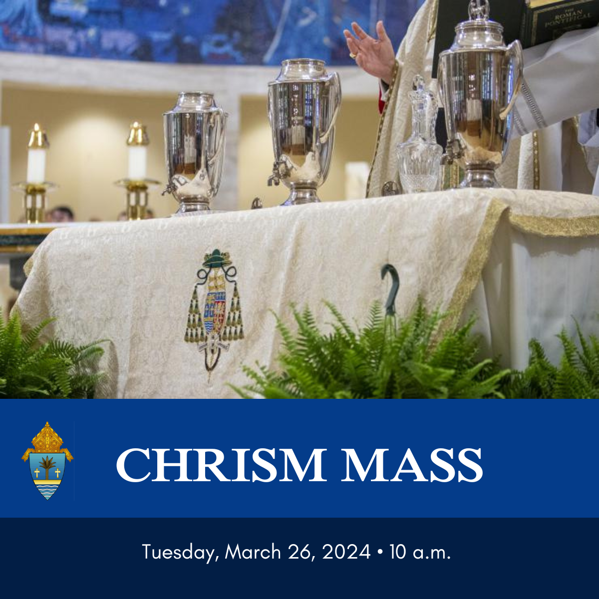 ADOM Livestream Chrism Mass 2024