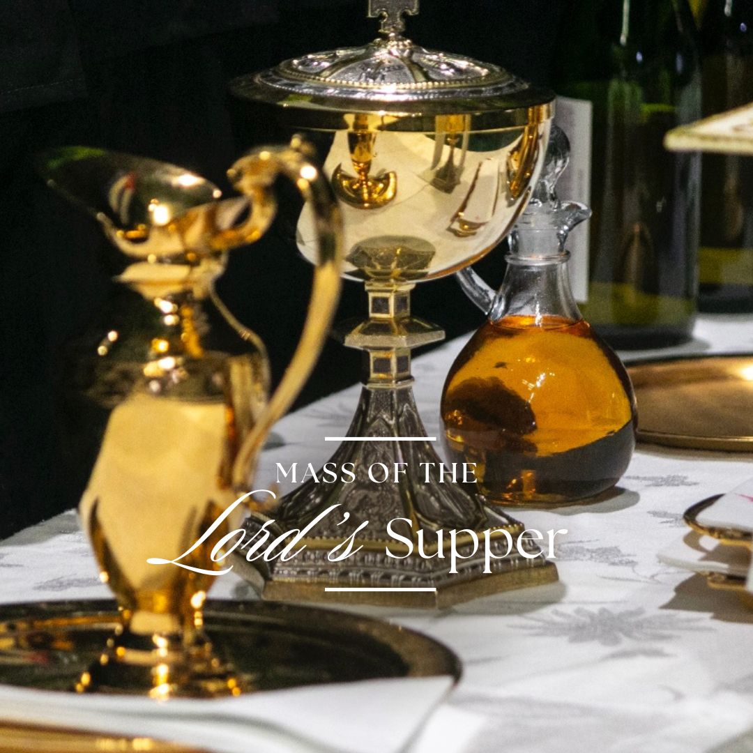 ADOM LIVESTREAM Holy Thursday Mass of the Lord's Supper