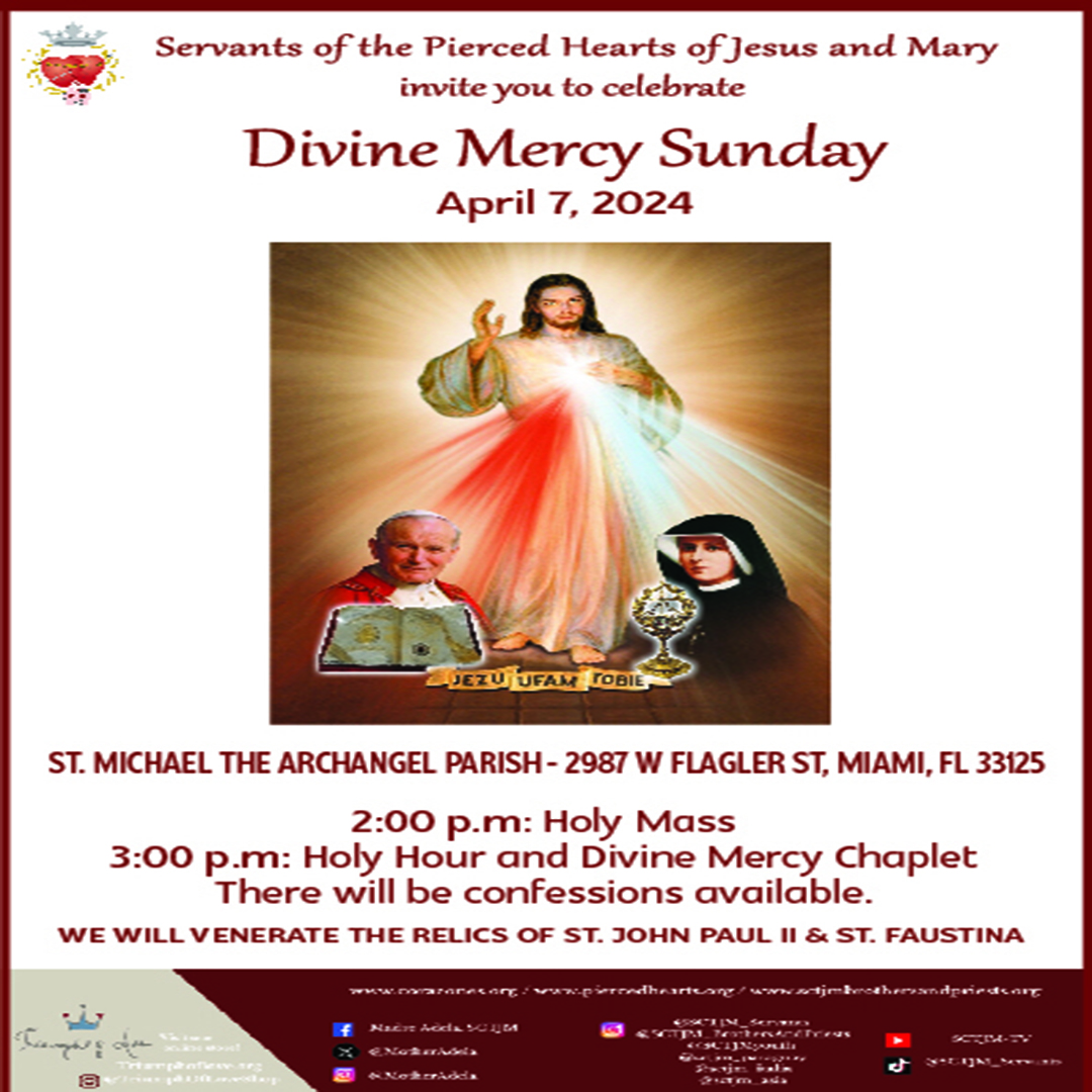 Adom event divine mercy sunday