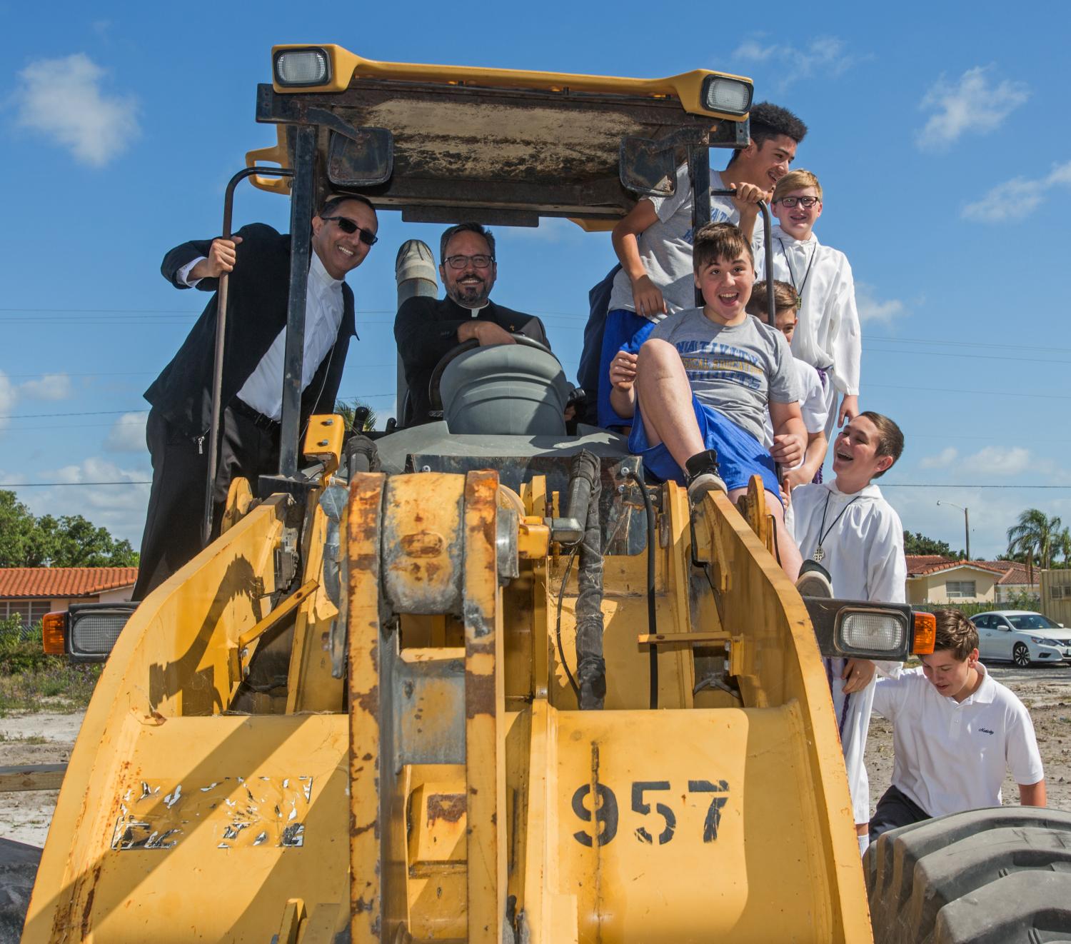 ADOM Nativity breaks ground for new rectory, chapel