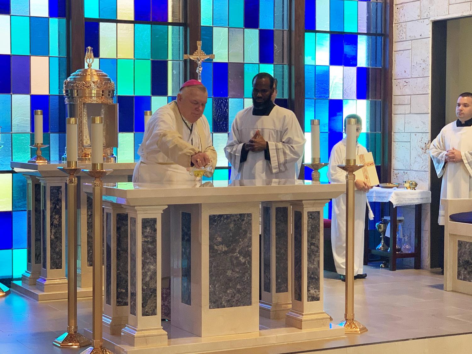 ADOM Nativity Parish dedicates new chapel, offices and rectory