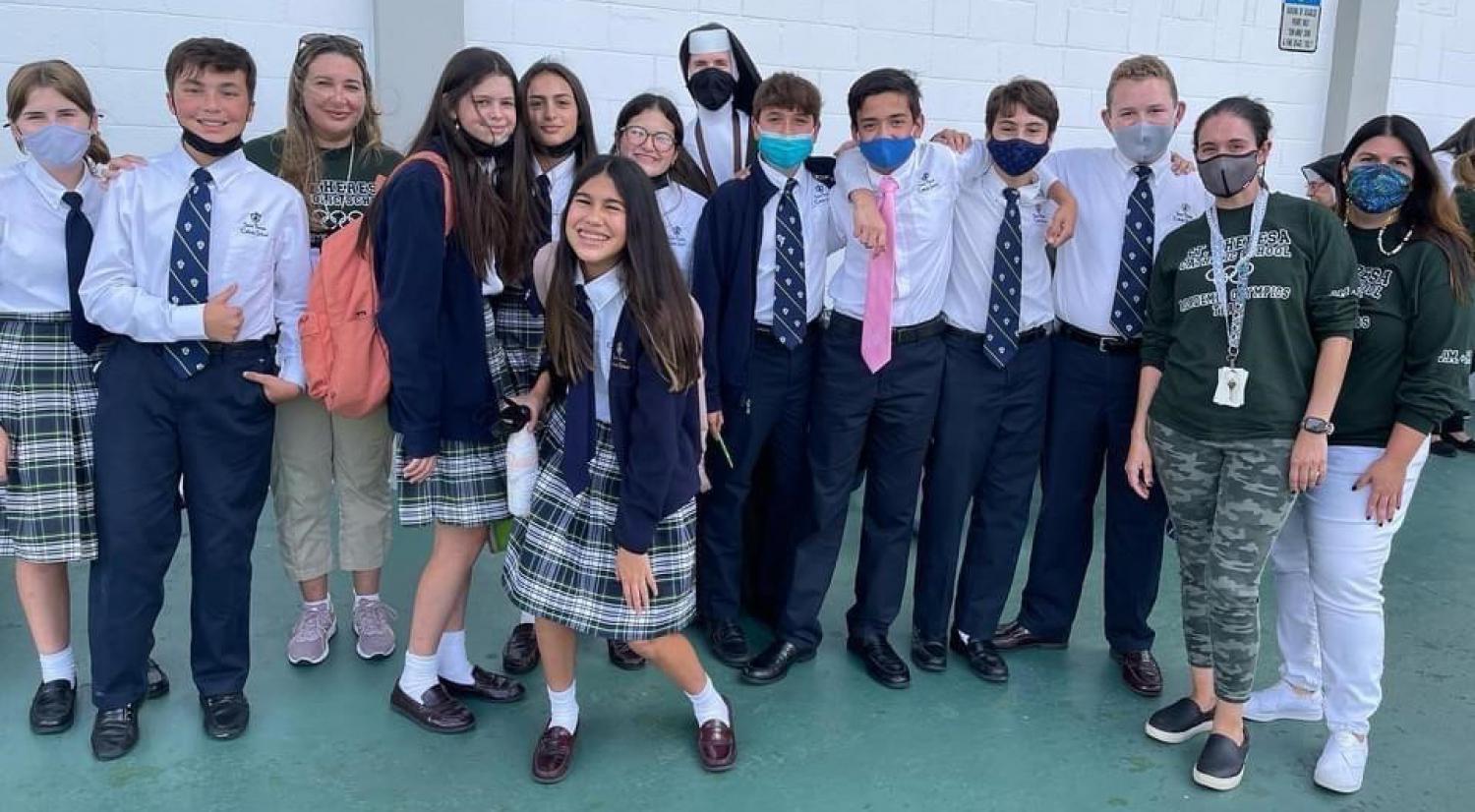 ADOM St. Theresa, Mother of Christ take top prize at Academic Olympics