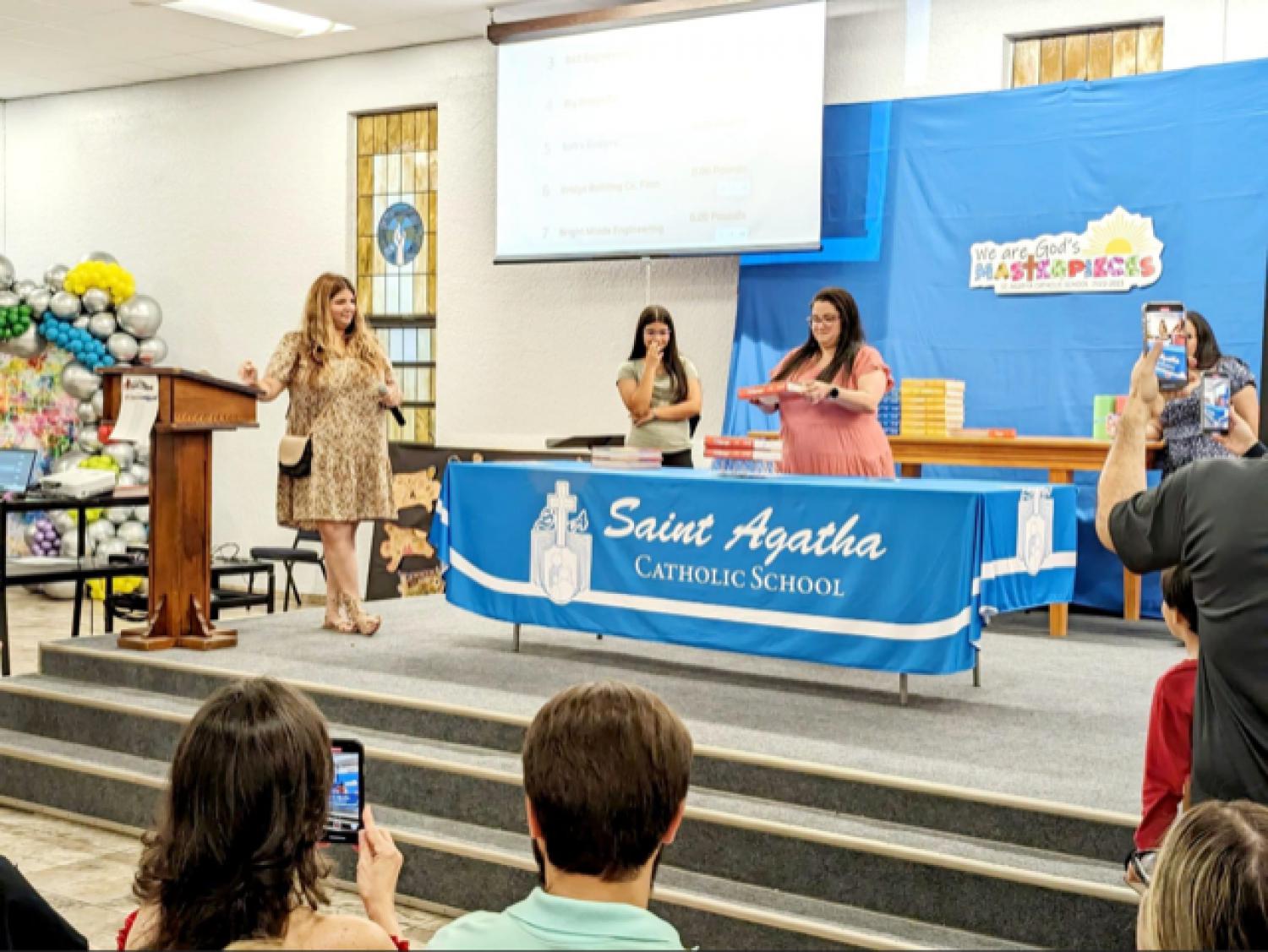 ADOM Arts and science take center stage at St. Agatha School